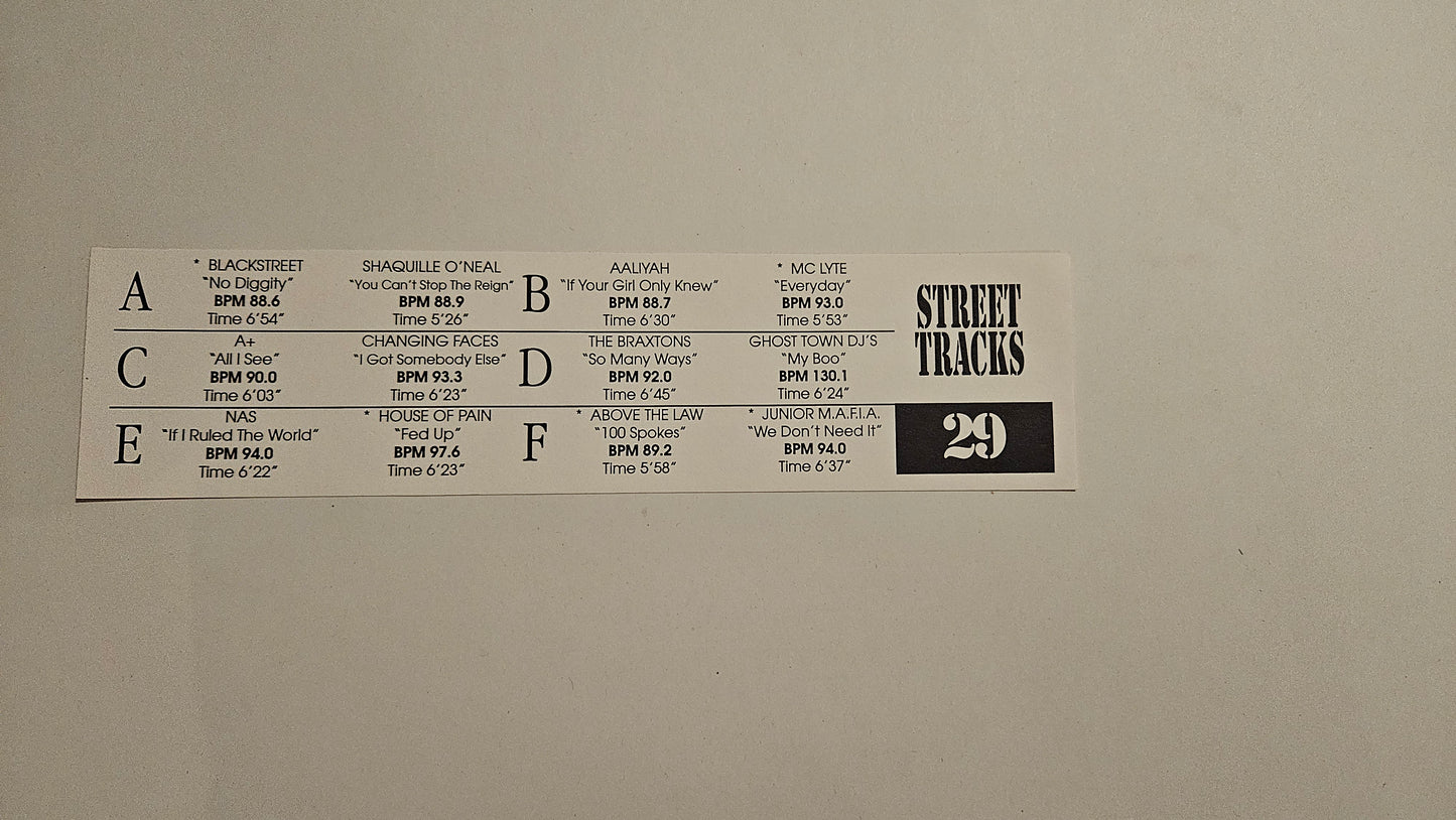Various – Street Tracks 29