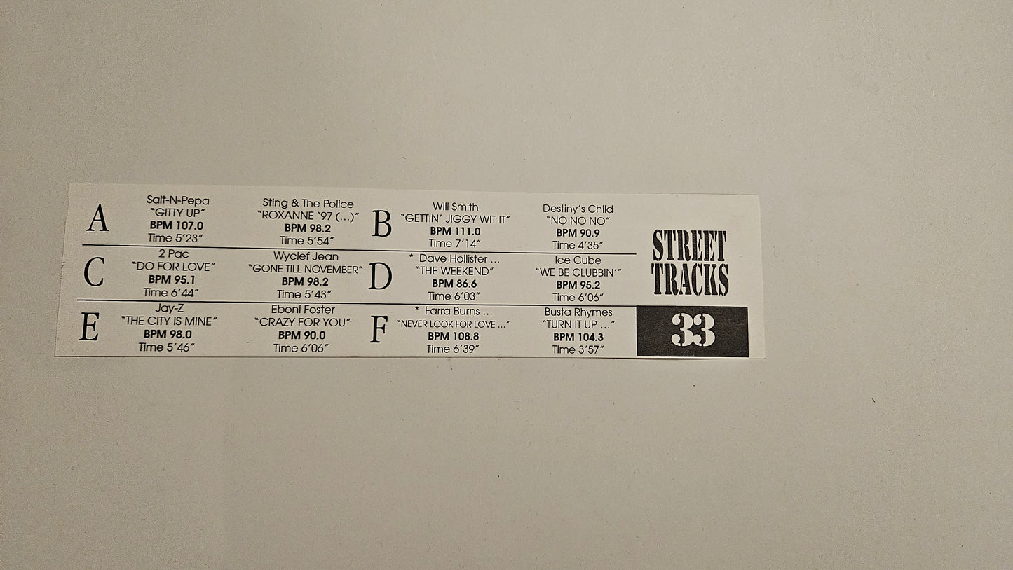 Various – Street Tracks 33