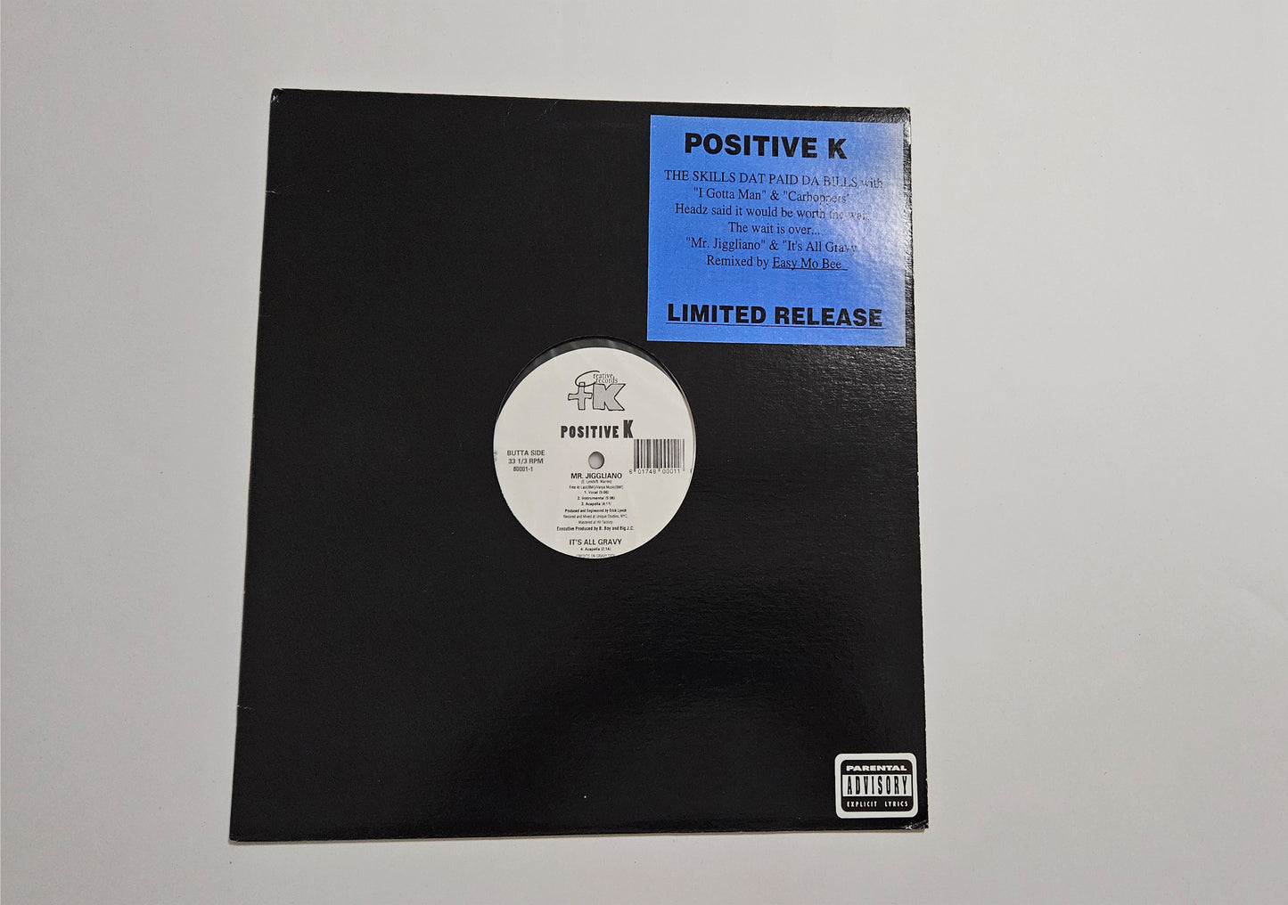 Positive K – Mr. Jiggliano / It's All Gravy