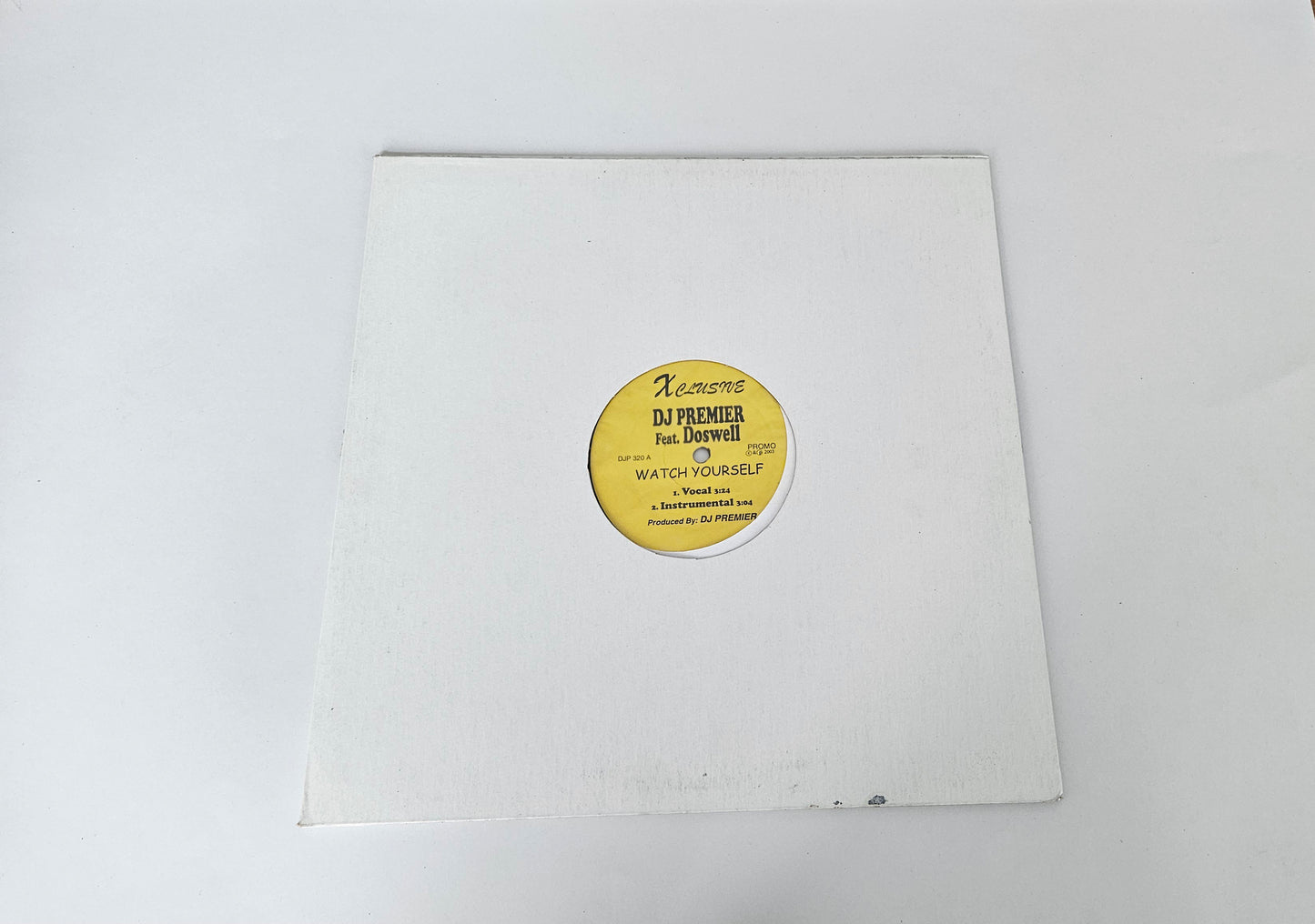 Dj Premier Feat Doswell - Watch Yourself / Hostile Takeover