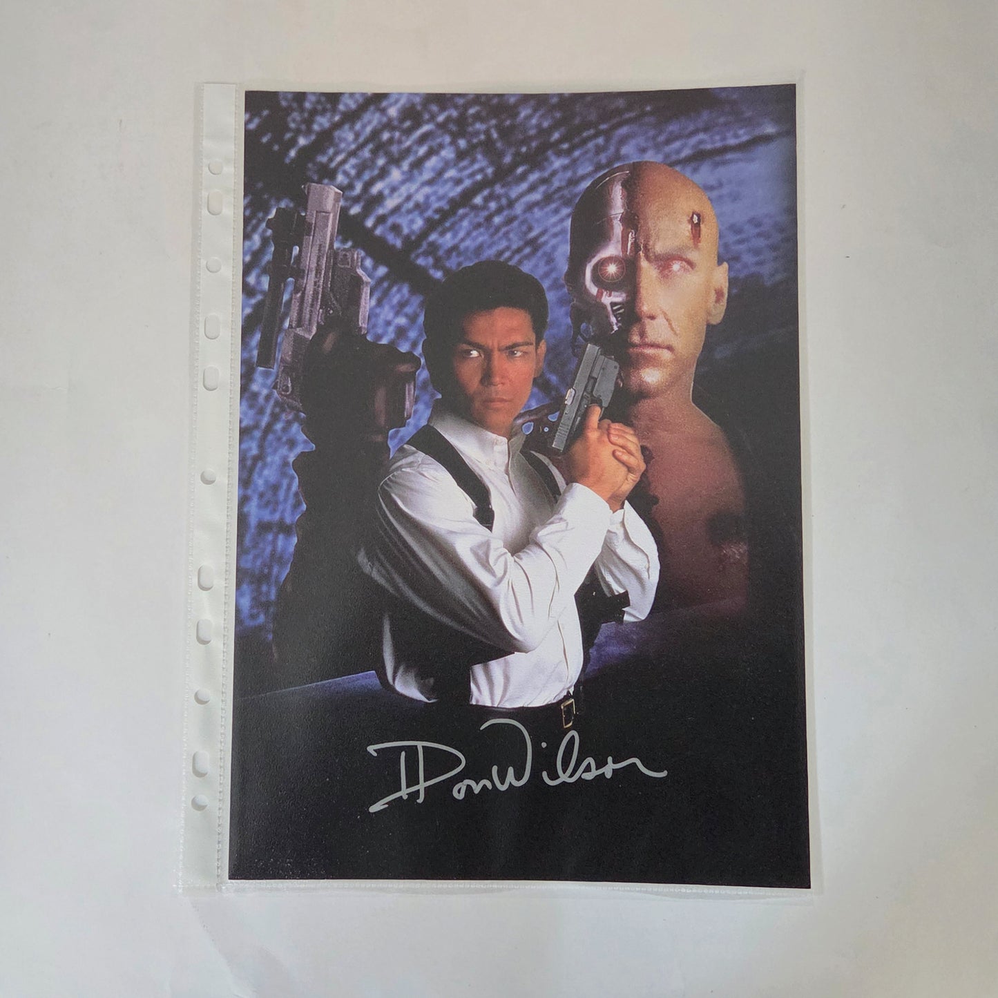 Don "The Dragon" Wilson - Autogrammkarte 5