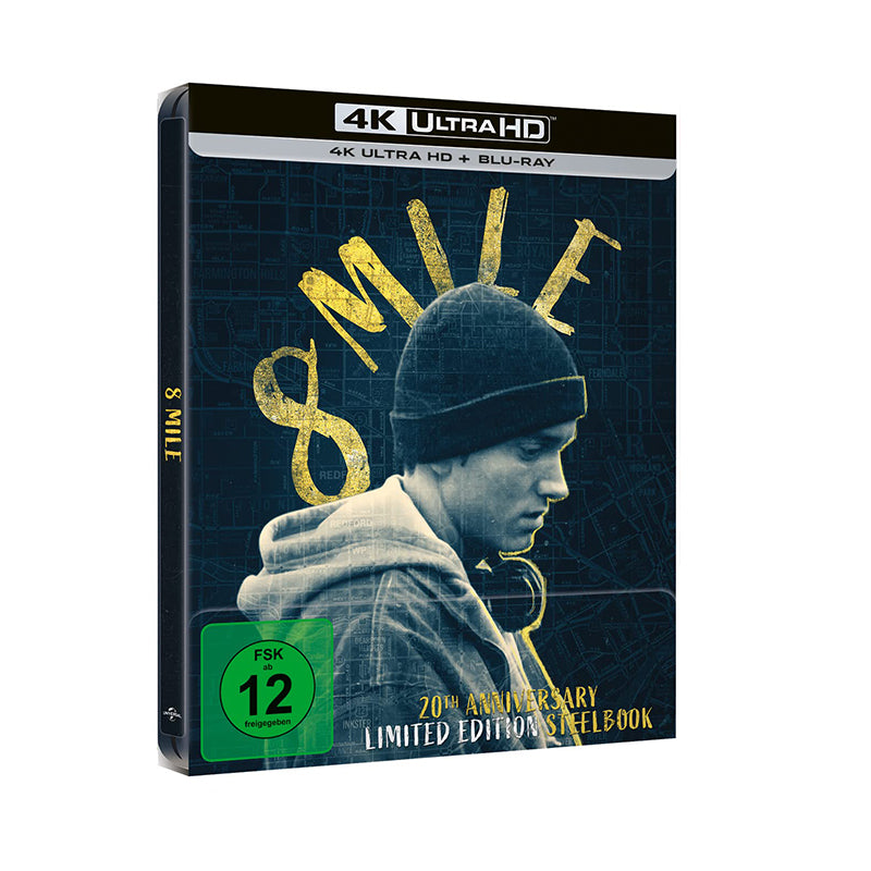 8 Mile - Limited Steelbook Edition - 4K Ultra Hd + Bluray