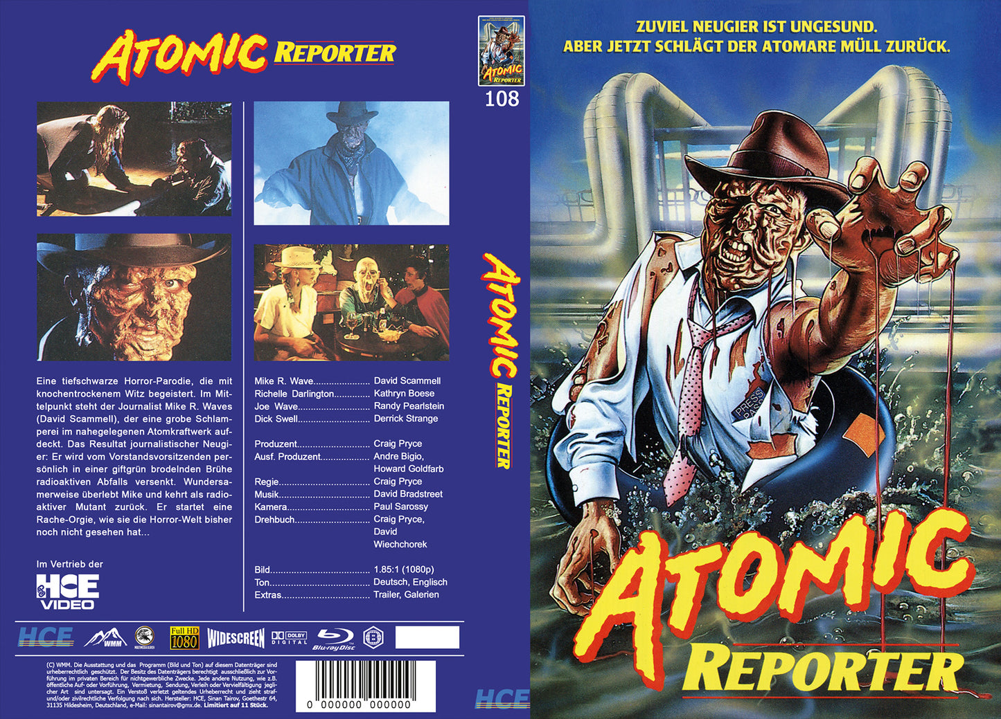 Atomic Reporter - Große Hce Hartbox - Limitiart auf 11 Stück