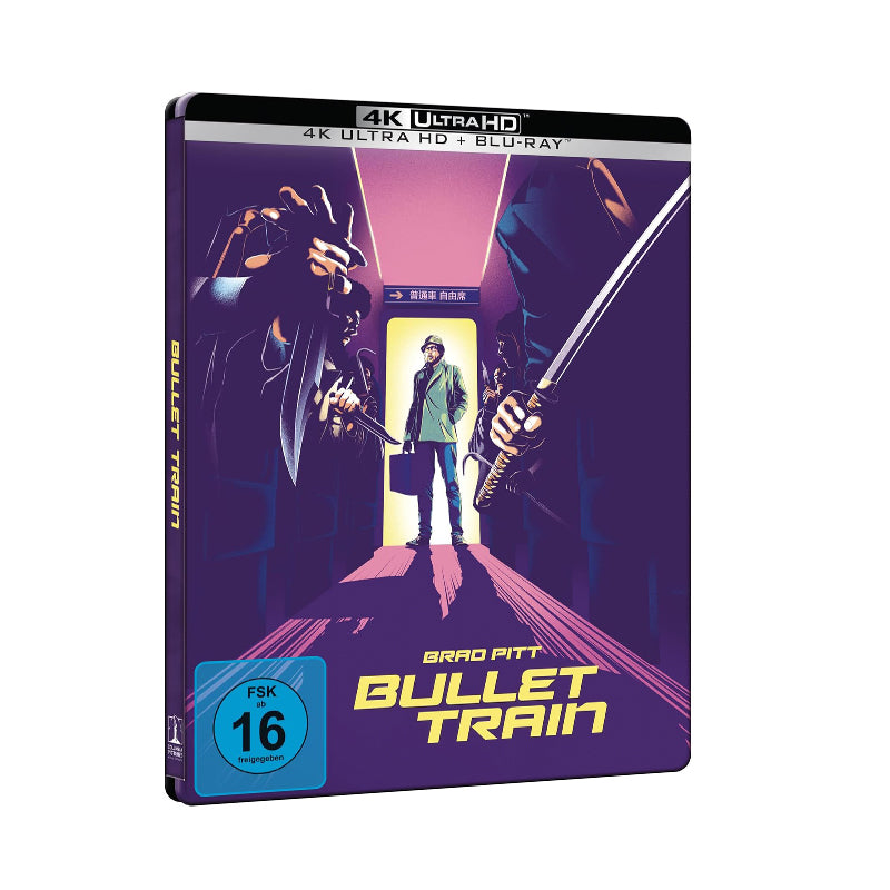Bullet Train - Limited Steelbook Edition - 4K Ultra Hd + Bluray