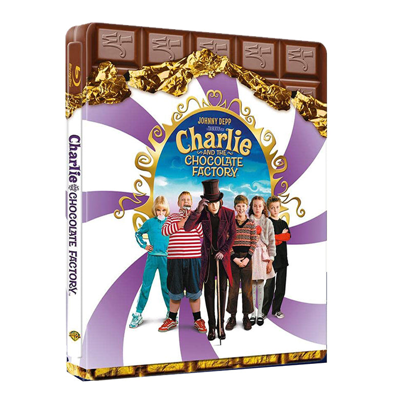 Charlie and the Chocolate Factory - Limited Steelbook Edition - Bluray