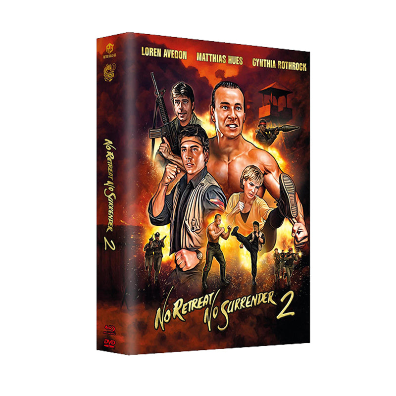 Karate Tiger 2 - Retrogold 63 Mega Mediabook - Cover B