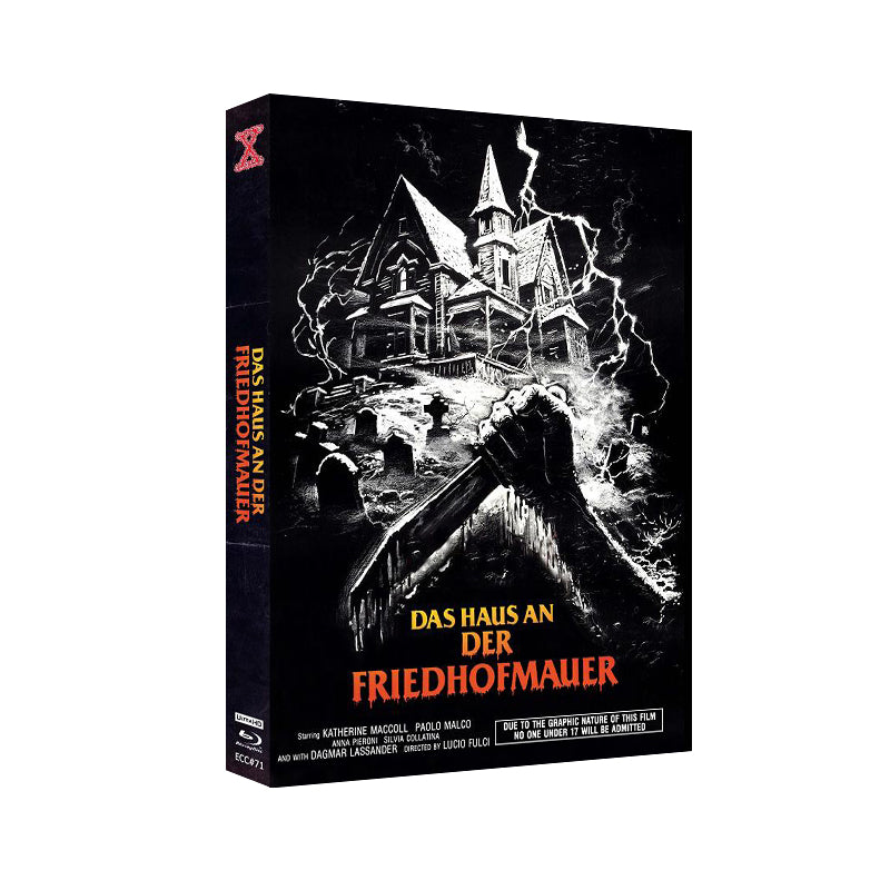 Das Haus an der Friedhofsmauer - 4K X-Rated Mediabook - Cover E