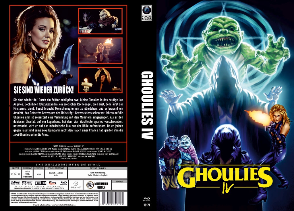 Ghoulies 4 - Große Fokus Media Hartbox