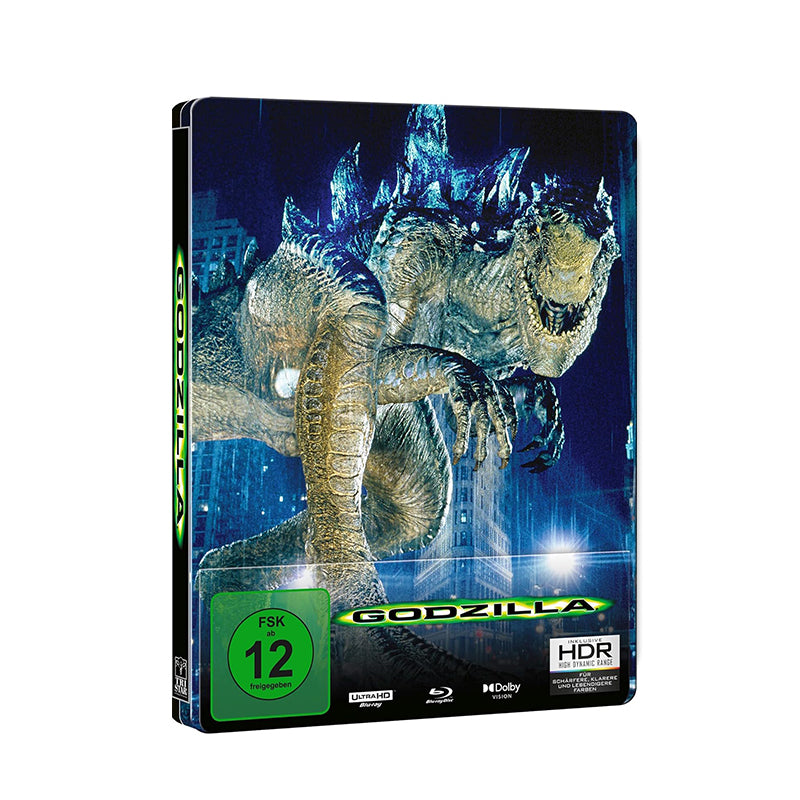 Godzilla 1998 - Limited Steelbook Edition - 4K Ultra Hd + Bluray