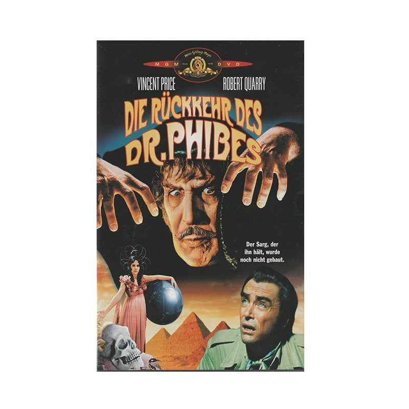 Die Rückkehr des Dr. Phibes - Dvd Amaray