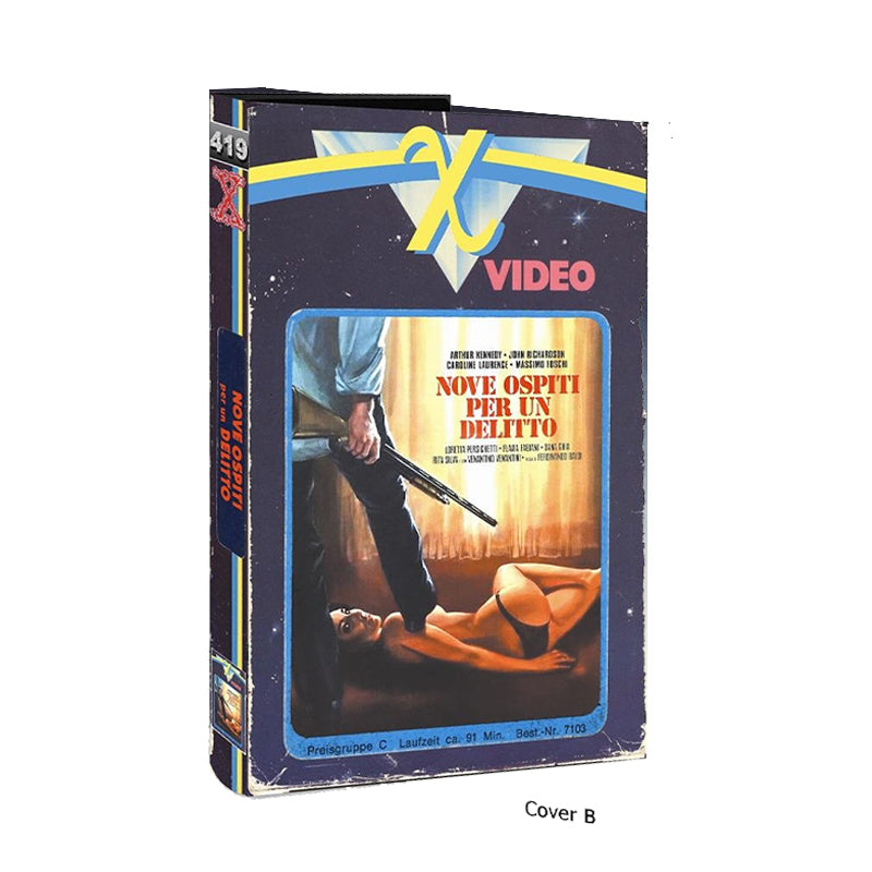 Neun Gäste für den Tod - Grosse X-Rated Hartbox - Cover B