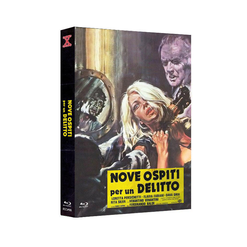 Neun Gäste für den Tod - X-Rated Mediabook - Cover A