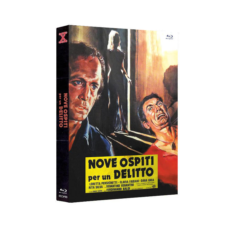 Neun Gäste für den Tod - X-Rated Mediabook - Cover B