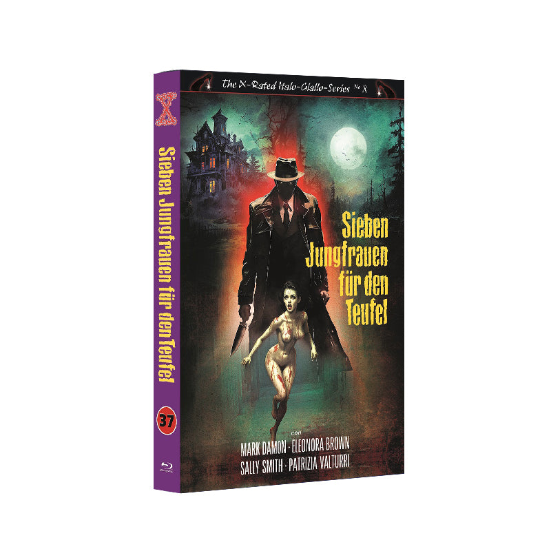 Sieben Jungfrauen für den Teufel - Grosse X-Rated Hartbox - Cover Z