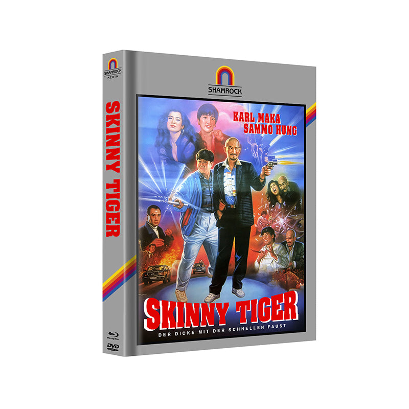 Skinny Tiger – Der Dicke mit der schnellen Faust - Shamrock Mediabook - Cover F