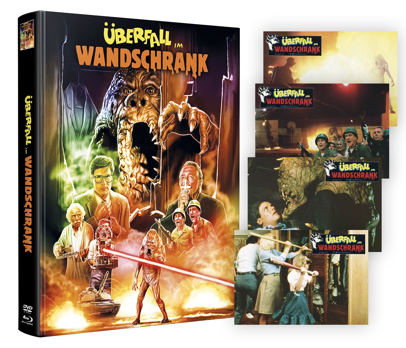 Überfall im Wandschrank - Wmm Wattierte Mediabook