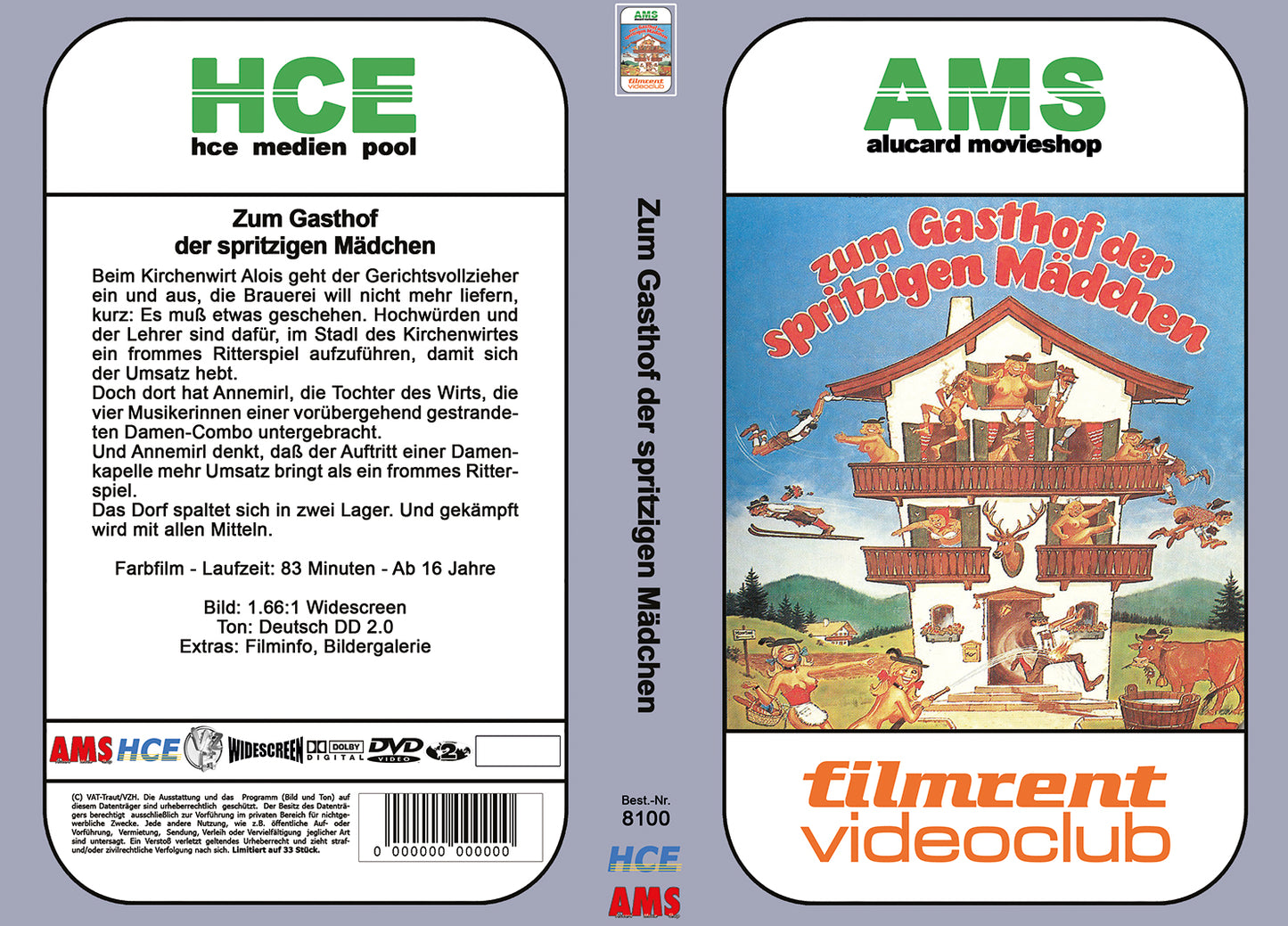 Zum Gasthof der spritzigen Mädchen - Große Hce/Ams Hartbox