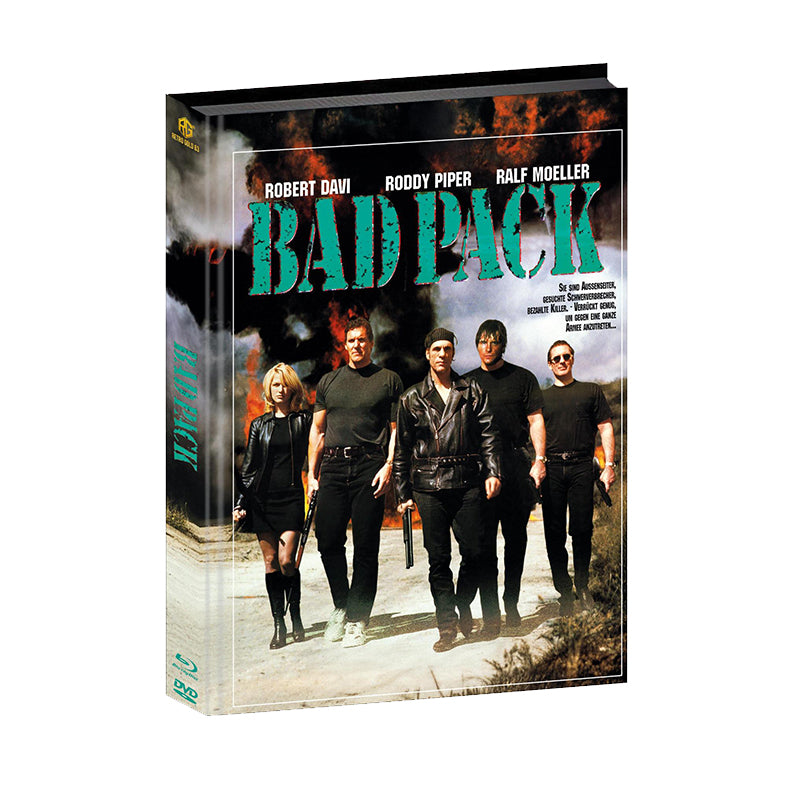 Bad Pack - Retrogold 63 Wattiertes Mediabook - Cover C