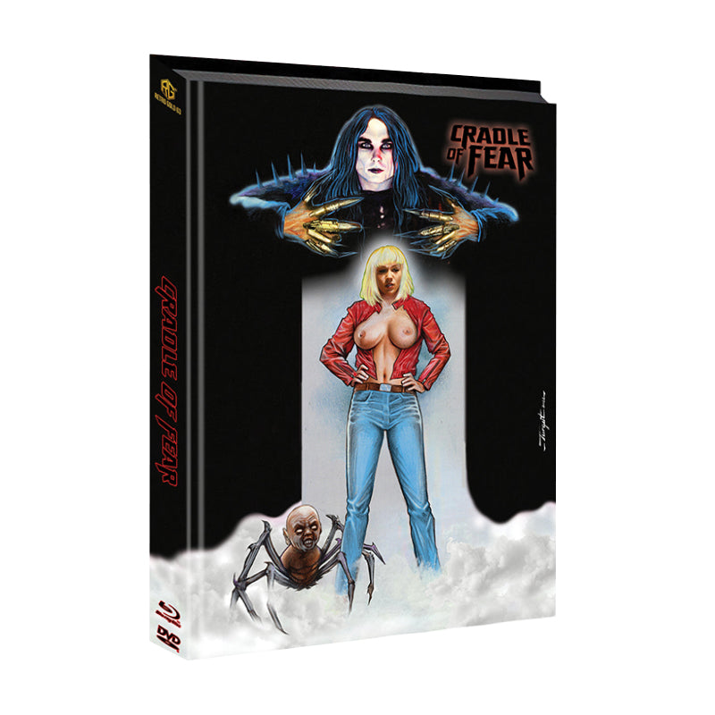 Cradle of Fear - Retrogold 63 Wattiert Mediabook - Cover D