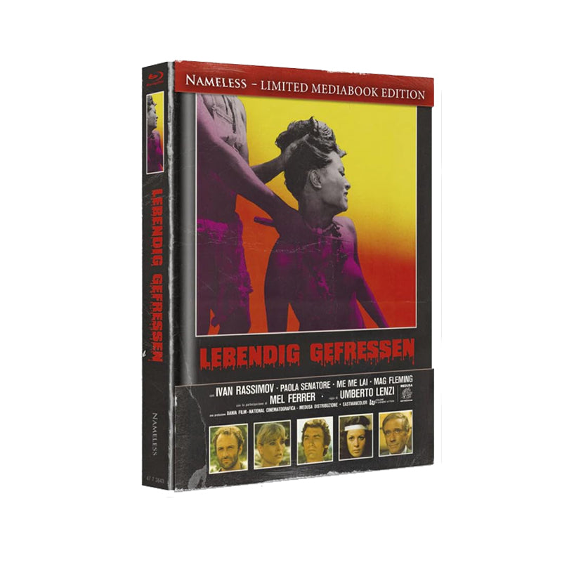 Lebendig Gefressen - Uncut - Nameless Mediabook - Cover A