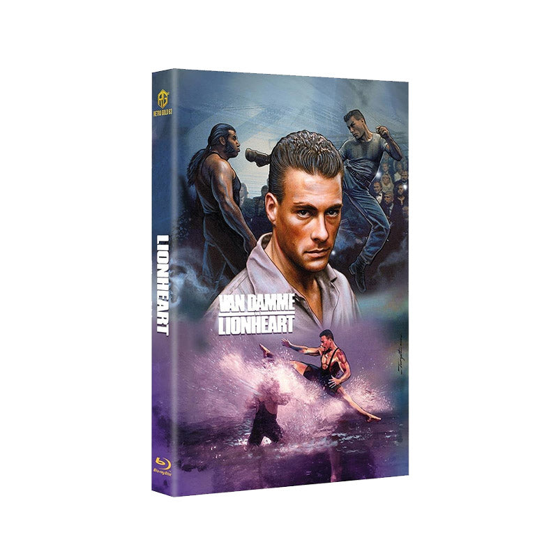 Lionheart - Van Damme - Große Retrogold 63 Hartbox - Cover C