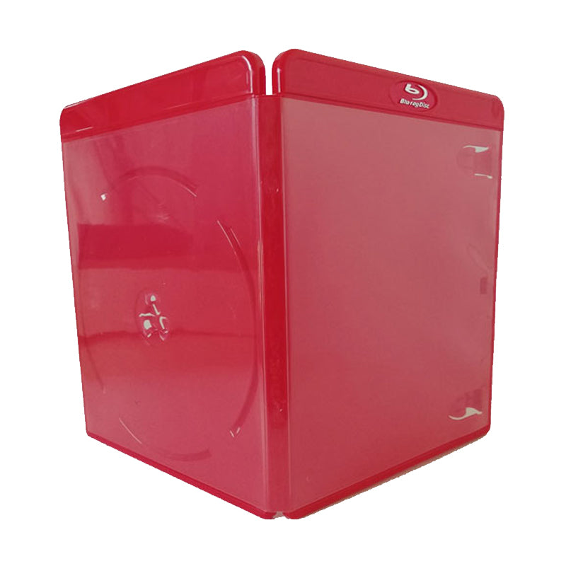 Rote Bluray Hülle - 1 Disc - 20 Stück