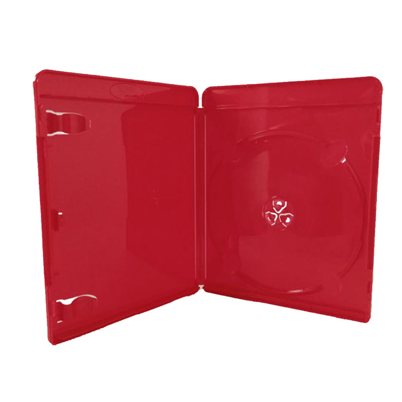 Rote Bluray Hülle - 1 Disc - 10 Stück