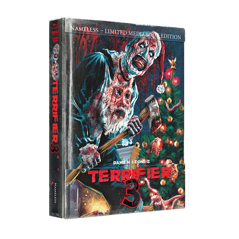 Terrifier 3 - Nameless Wattiert Mediabook - Cover D