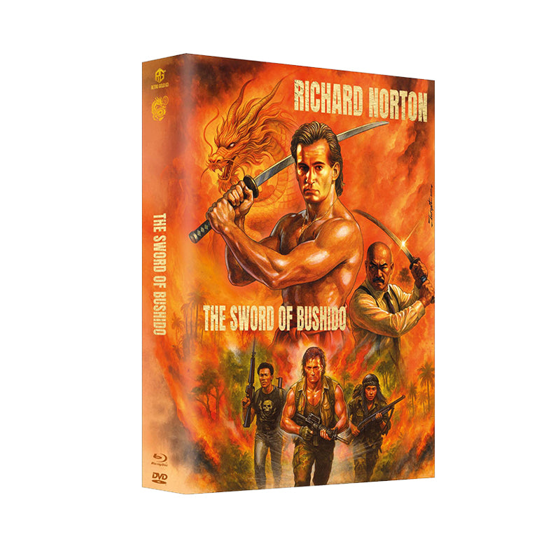 The Sword of Bushido - Retrogold 63 Mega Mediabook - Cover A