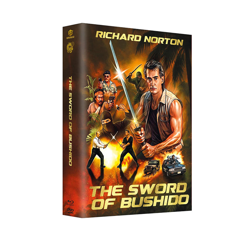 The Sword of Bushido - Retrogold 63 Mega Mediabook - Cover B