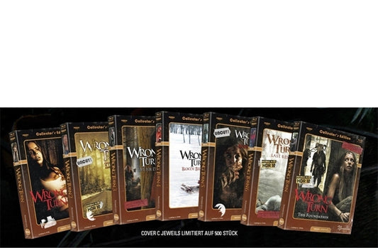 Wrong Turn 1-7 - Mediabook - Cover C - 4k Uhd