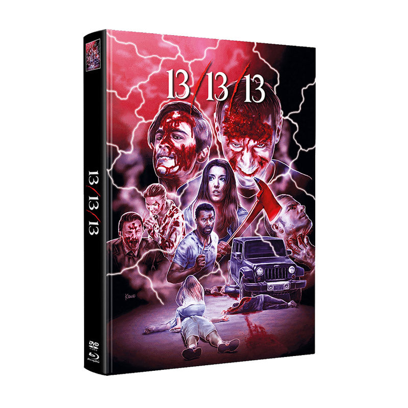 13/13/13 - Wmm Wattierte Mediabook - Cover W