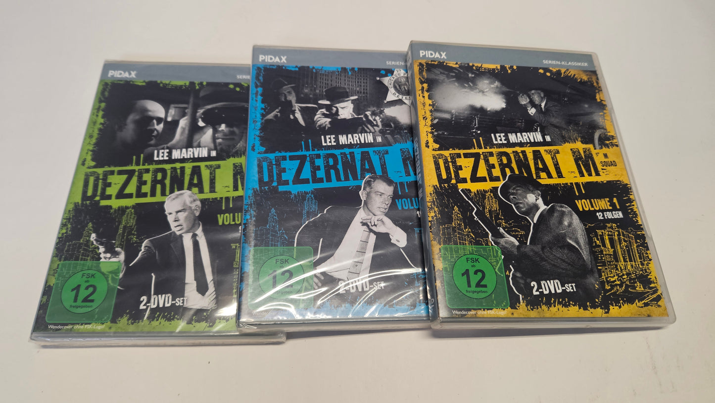Dezernat M (M Squad) - Vol. 1-3 - 6 Dvd
