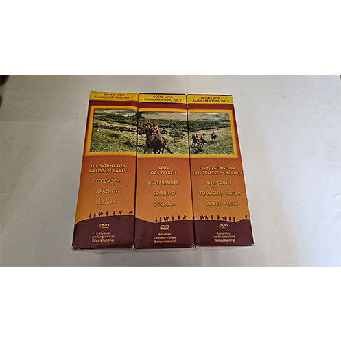 Gojko Mitic - Sammleredition Vol.1-3 - Dvd Amaray