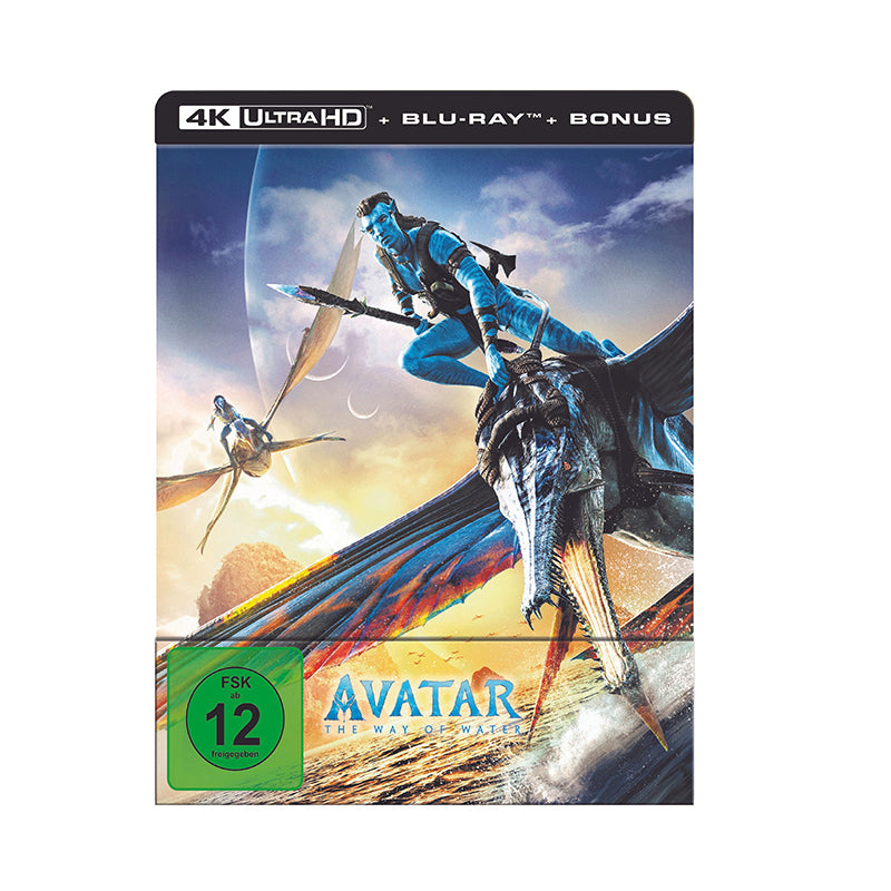 Avatar - The Way of Water -  Limited Steelbook Edition - 4K Ultra Hd + Bluray
