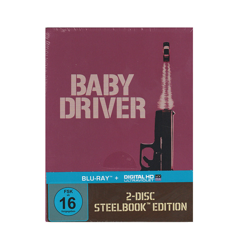 Baby Driver - Limited Steelbook Edition -  Bluray