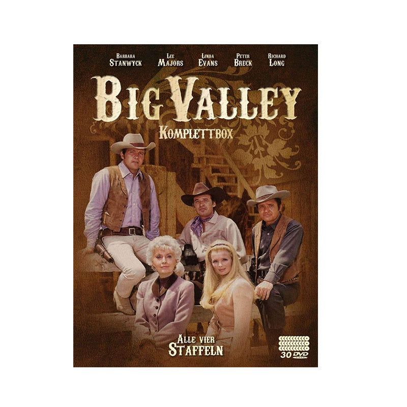 Big Valley - Komplettbox - 30 Dvd