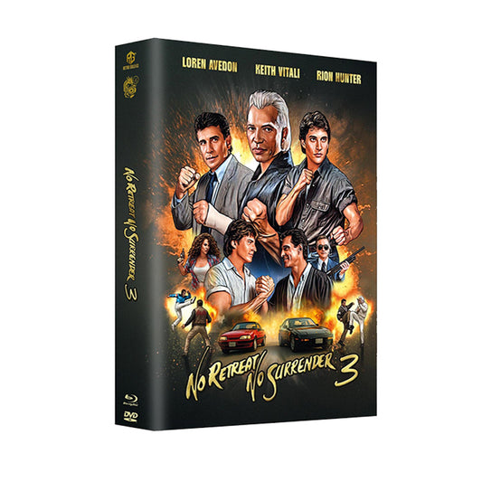 Karate Tiger 3 - Retrogold 63 Mega Mediabook - Cover B