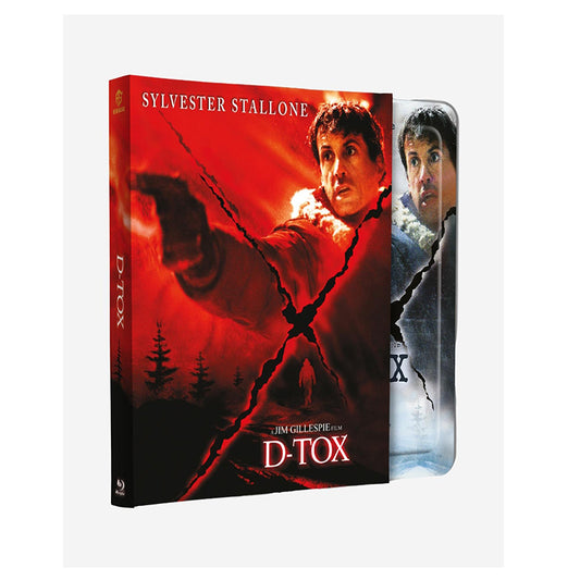 D-Tox - Limited Premium Steelbook - Retro Gold 63 - Cover B
