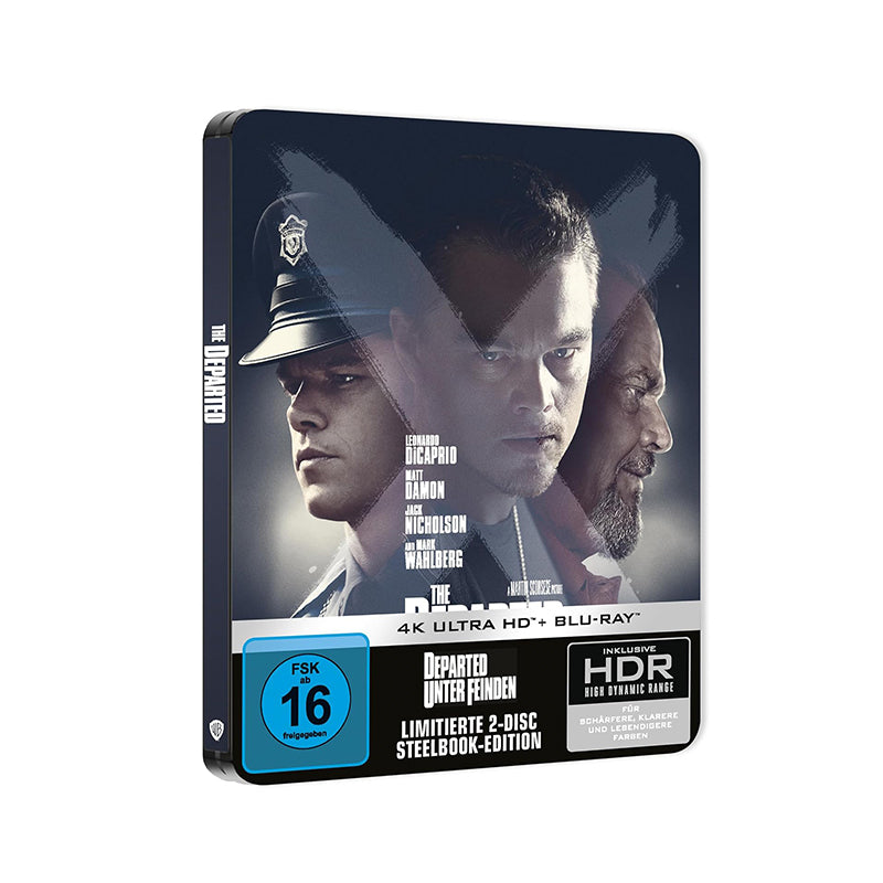 Departed - Unter Feinden - Limited Steelbook Edition - 4K Ultra Hd + Bluray