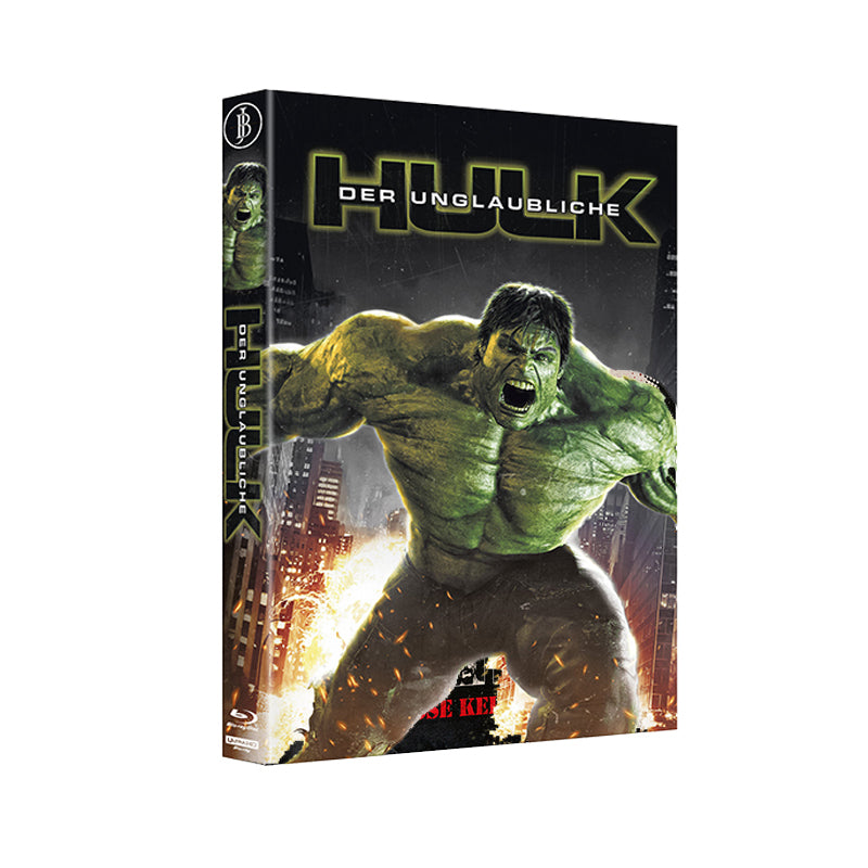 Der Unglaubliche Hulk - JB Entertainment Mediabook - Cover D - (4K + Bluray)