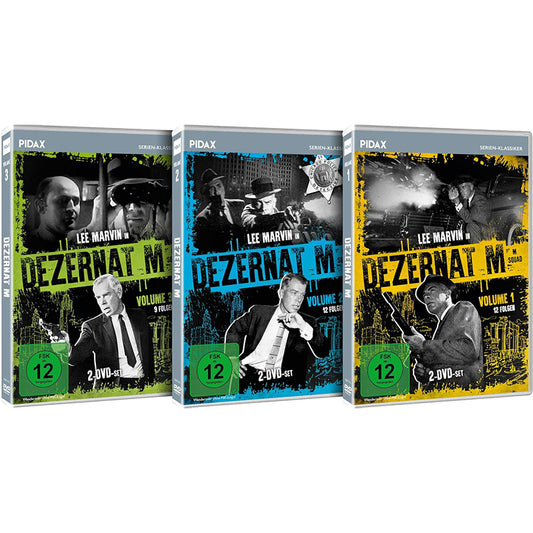 Dezernat M (M Squad) - Vol. 1-3 - 6 Dvd
