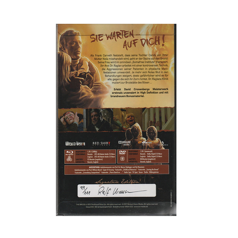 Die Braut - Grosse Wicked Vision Hartbox - Siegniert von Ralph Uraun.