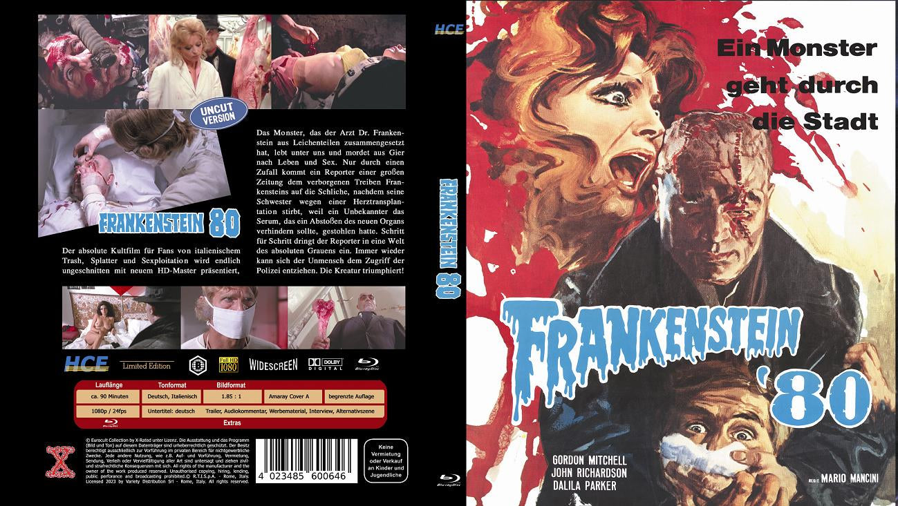 Frankenstein 80 - Hce Media Bluray Amaray