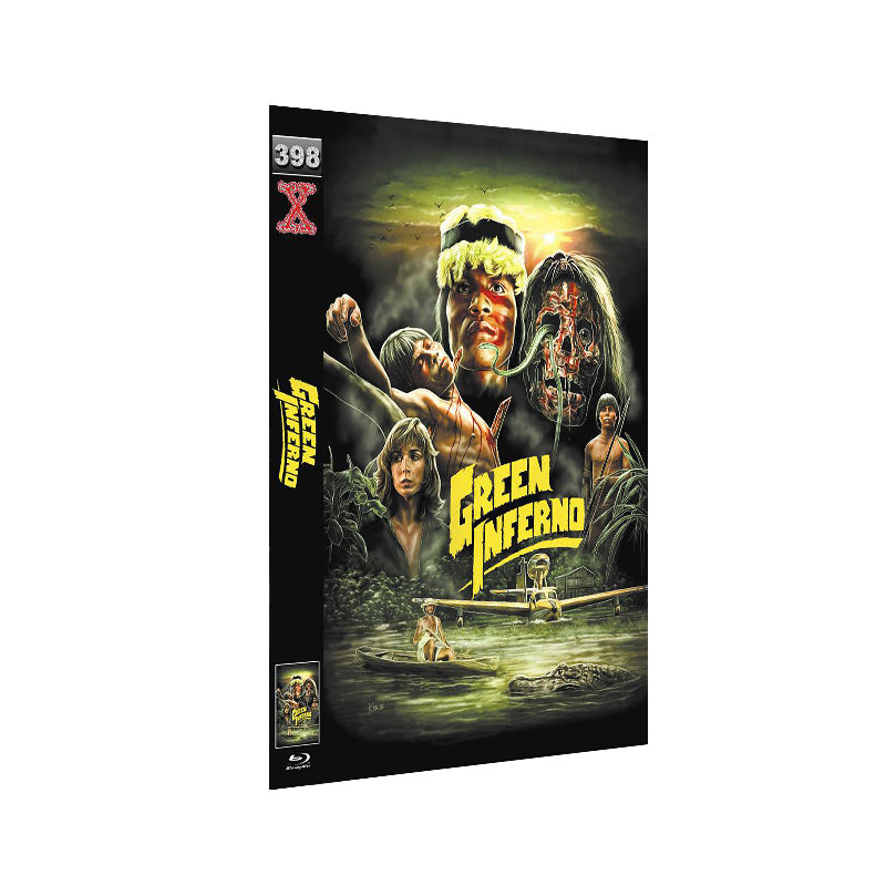 Green Inferno (1987) - X - Rated Mediabook - Cover B