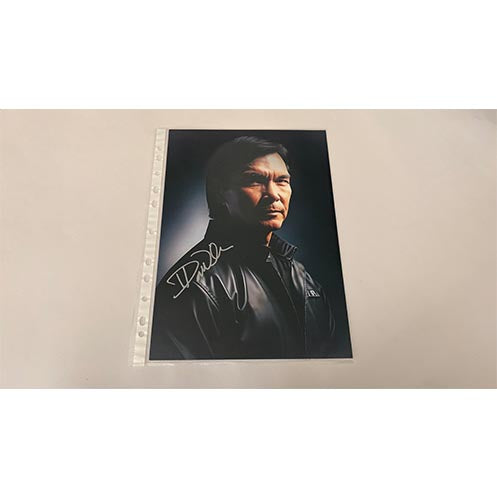 Don "The Dragon" Wilson - Autogrammkarte 1