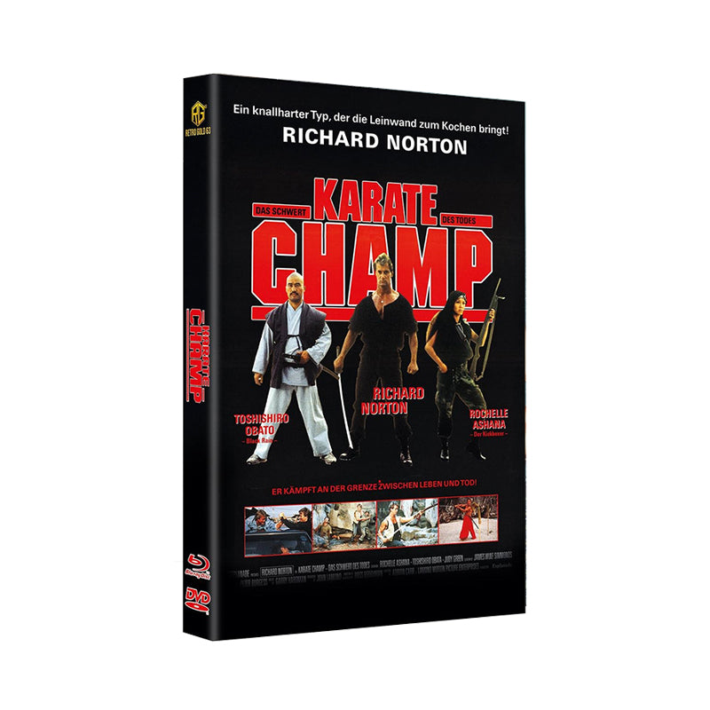 Karate Champ -  Große Retrogold 63 Hartbox