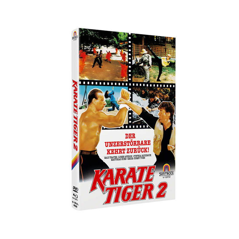 Karate Tiger 2 - Große Shamrock Hartbox - Cover B