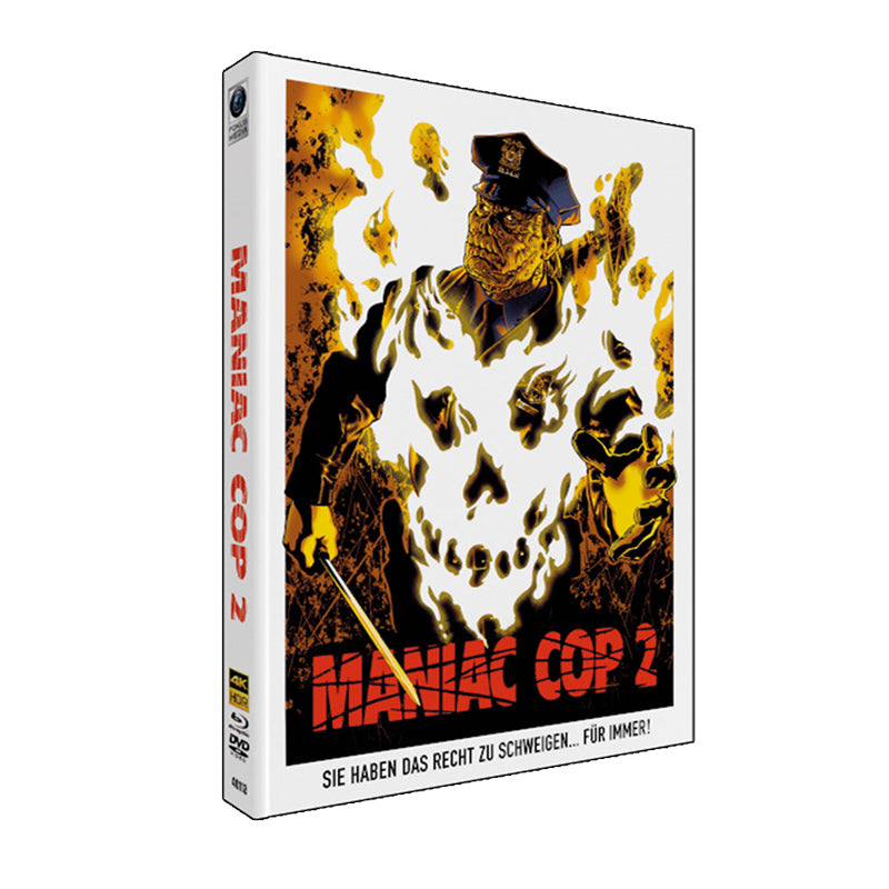 Maniac Cop 2 - Fokus Media Mediabook -  Wattiert