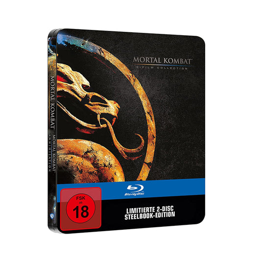 Mortal Kombat 1+2 - Limited Steelbook Edition - Bluray